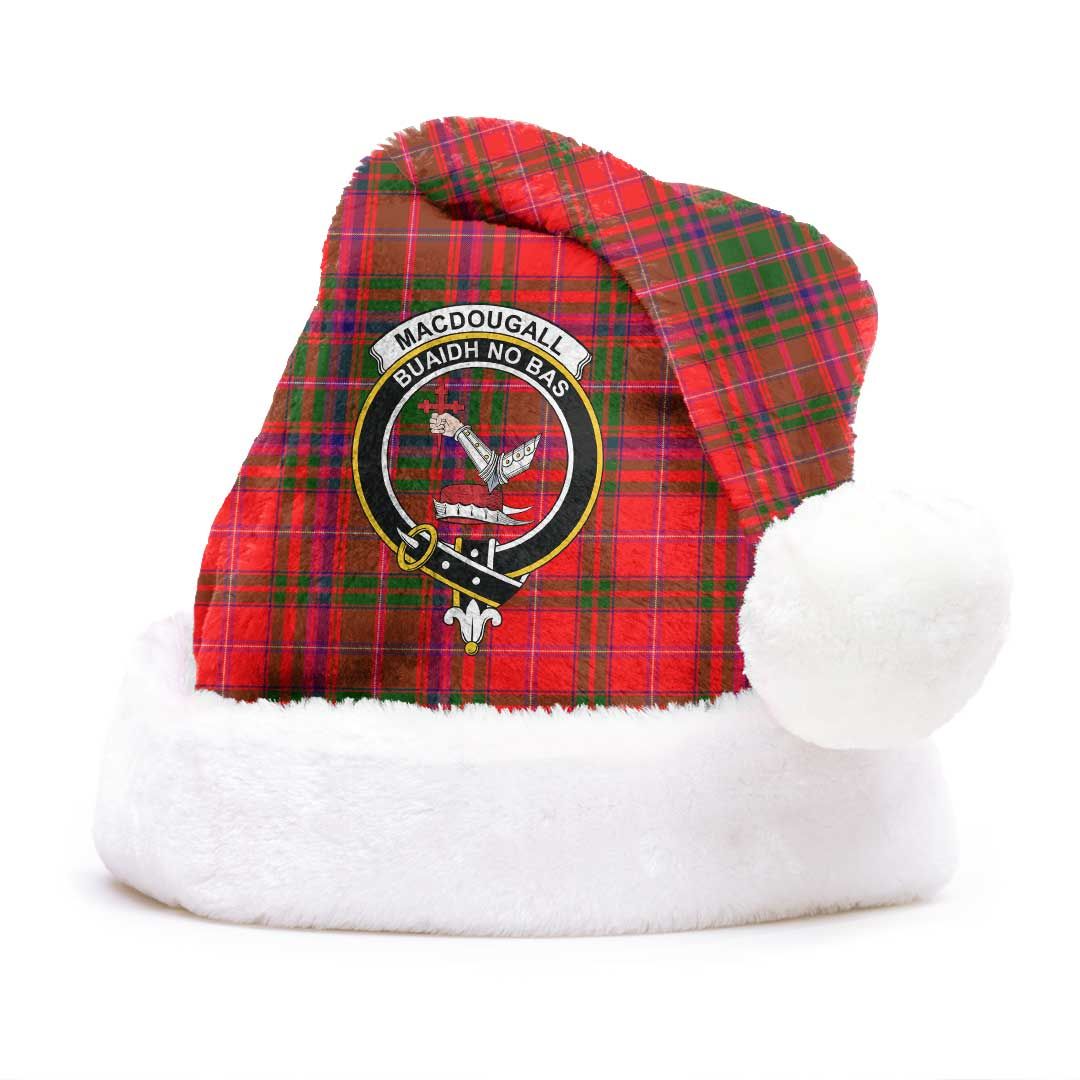 MacDougall Modern Clan Tartan Classic Crest Christmas Hat