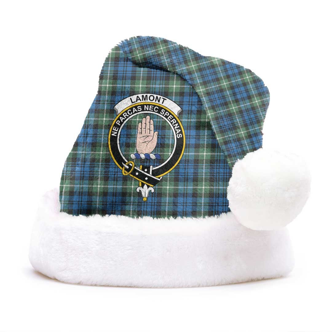 Lamont Ancient Clan Tartan Classic Crest Christmas Hat