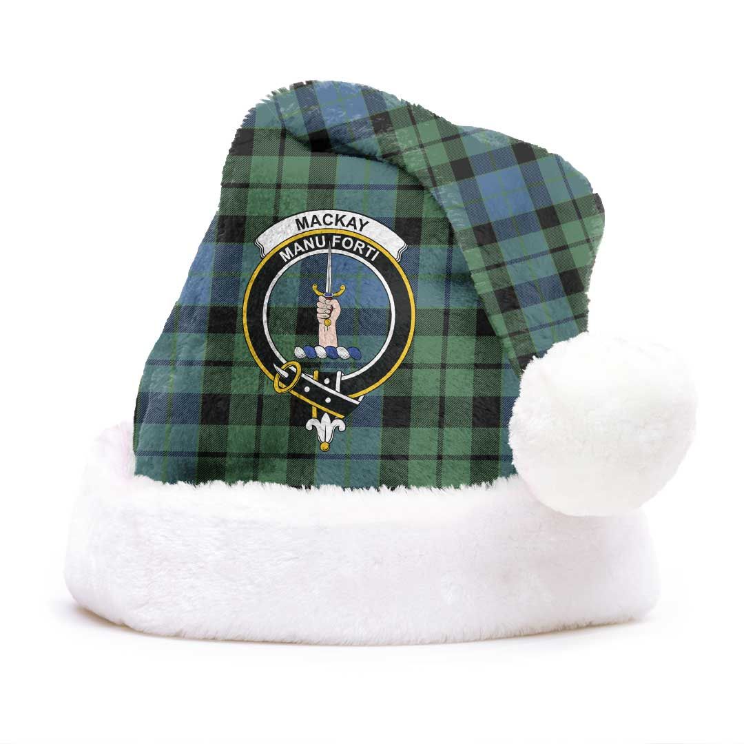 MacKay Ancient Clan Tartan Classic Crest Christmas Hat