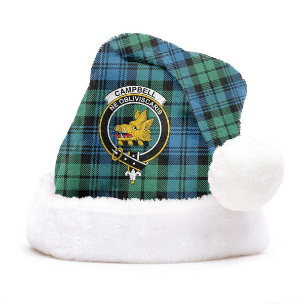 Campbell Ancient 01 Clan Tartan Classic Crest Christmas Hat