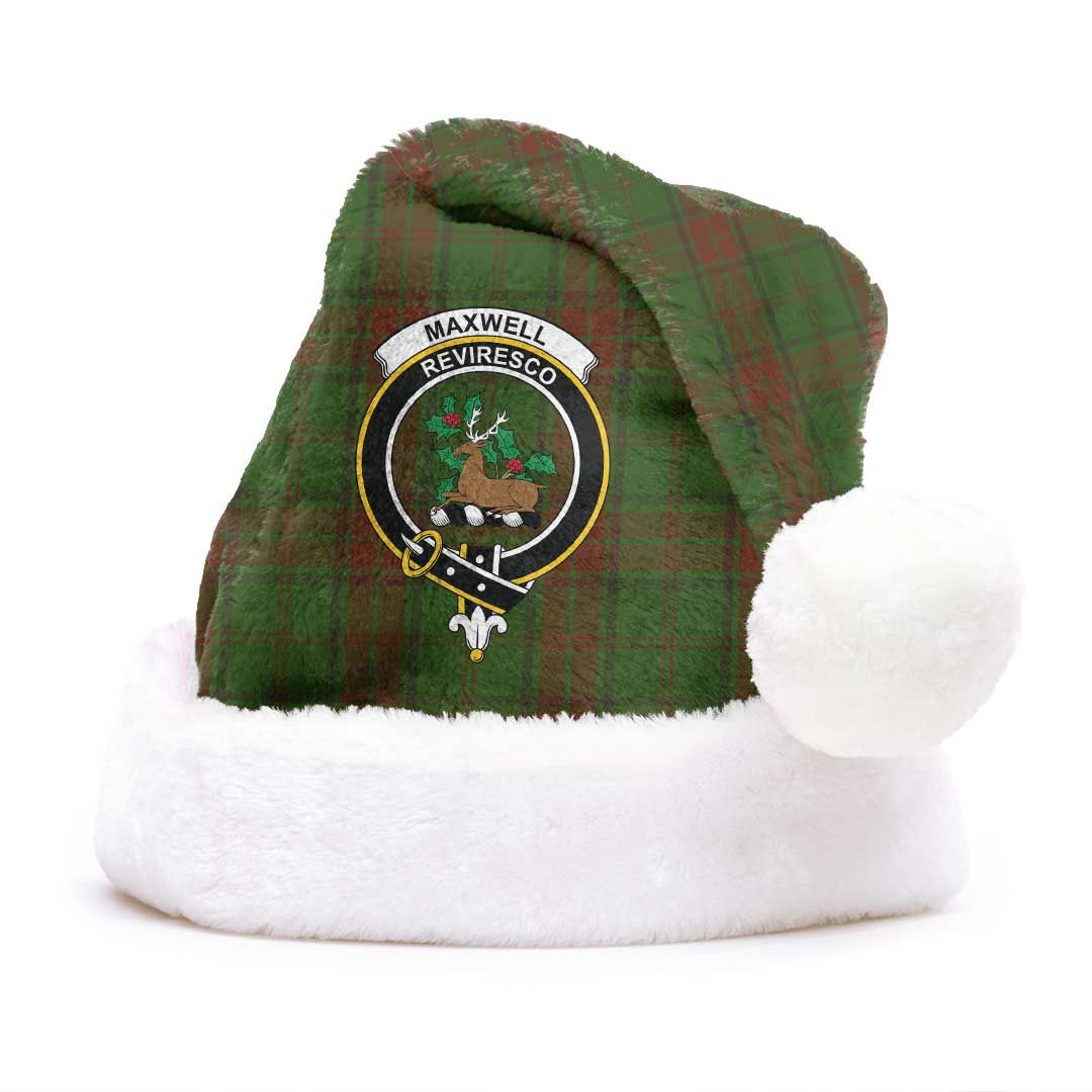 Maxwell Hunting Clan Tartan Classic Crest Christmas Hat