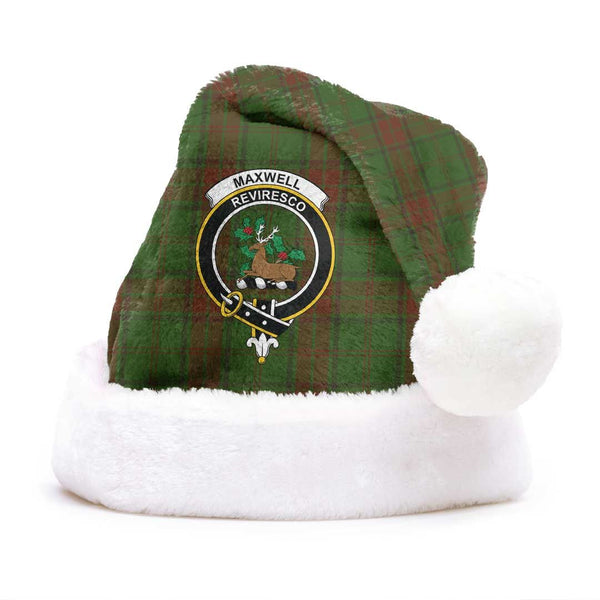 Maxwell Hunting Clan Tartan Classic Crest Christmas Hat