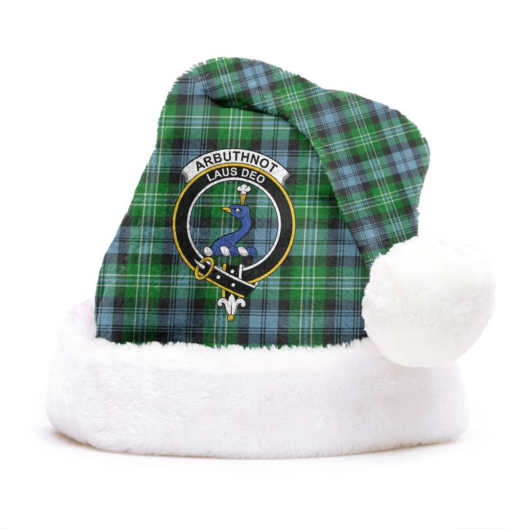 Arbuthnot Ancient Clan Tartan Classic Crest Christmas Hat