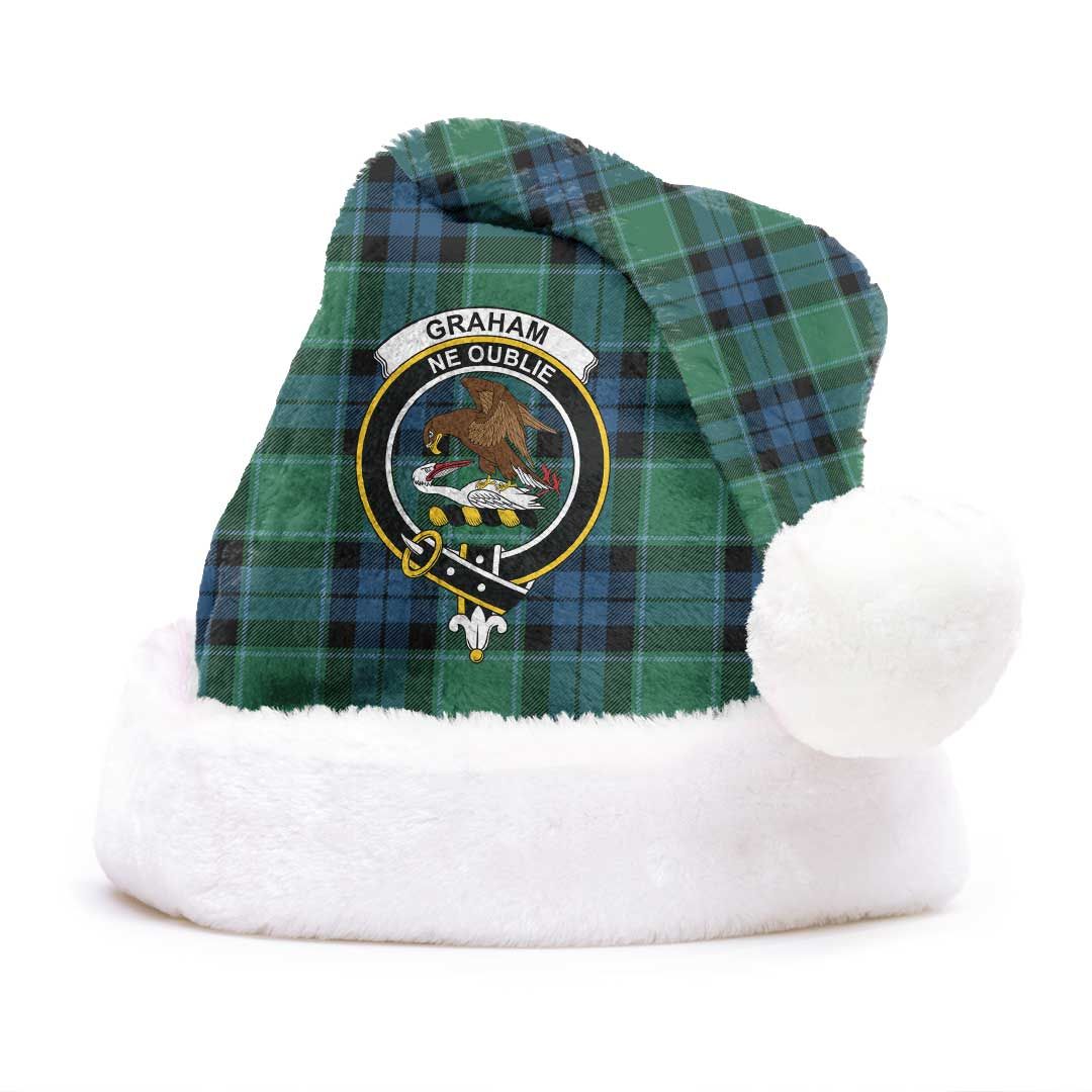 Graham of Menteith Ancient Clan Tartan Classic Crest Christmas Hat