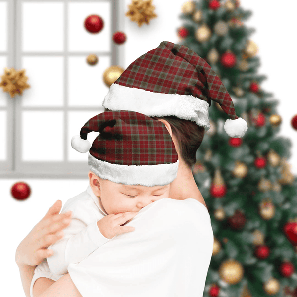 Lindsay Weathered Tartan Classic Christmas Hat