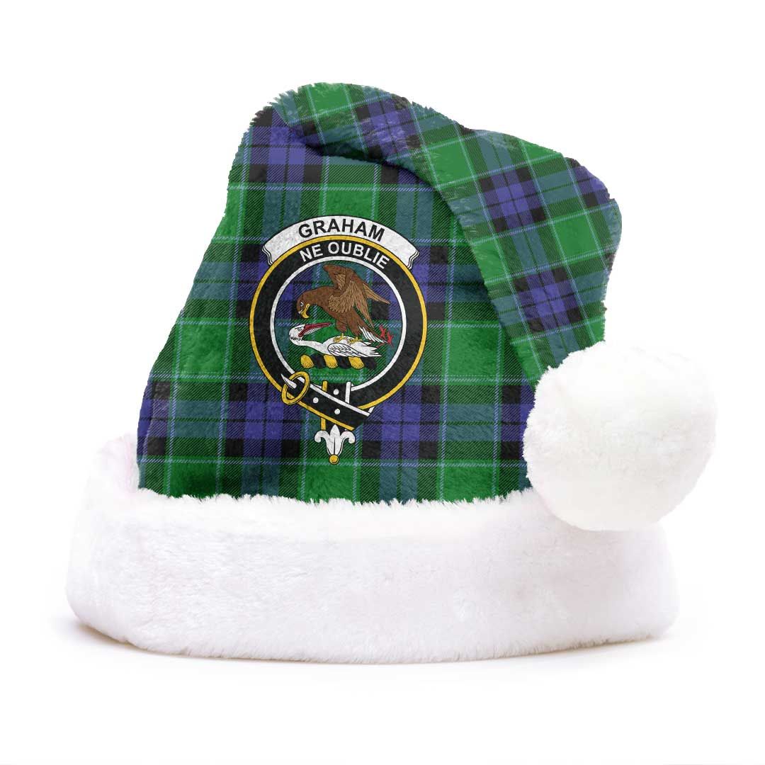 Graham of Menteith Modern Clan Tartan Classic Crest Christmas Hat