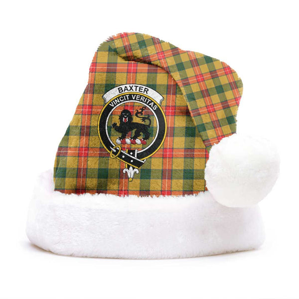 Baxter Modern Clan Tartan Classic Crest Christmas Hat