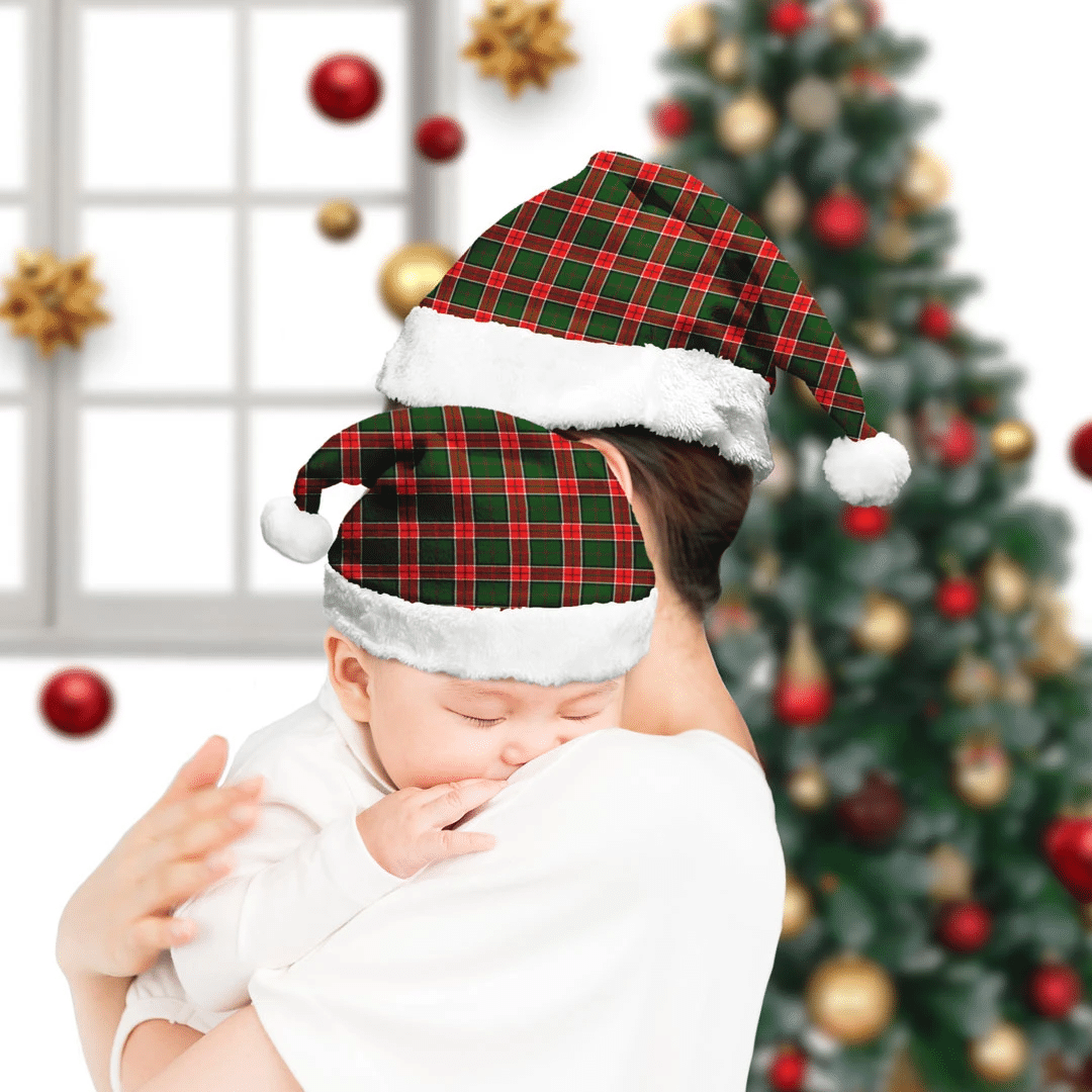 Pollock Modern Tartan Classic Christmas Hat