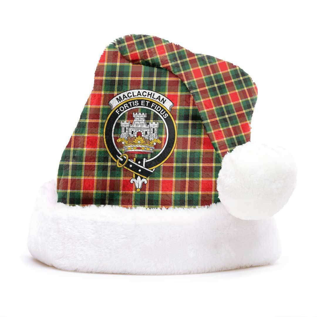 MacLachlan Hunting Modern Clan Tartan Classic Crest Christmas Hat