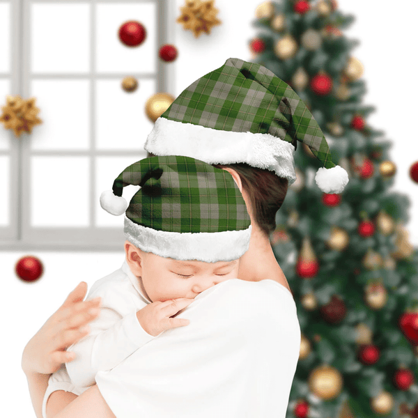 Cunningham Dress Green Dancers Tartan Classic Christmas Hat