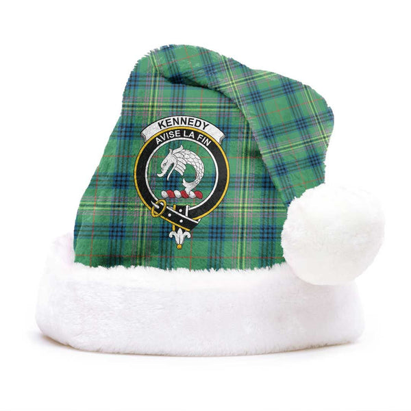 Kennedy Ancient Clan Tartan Classic Crest Christmas Hat