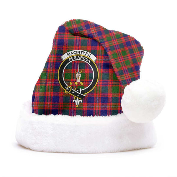 MacIntyre Modern Clan Tartan Classic Crest Christmas Hat