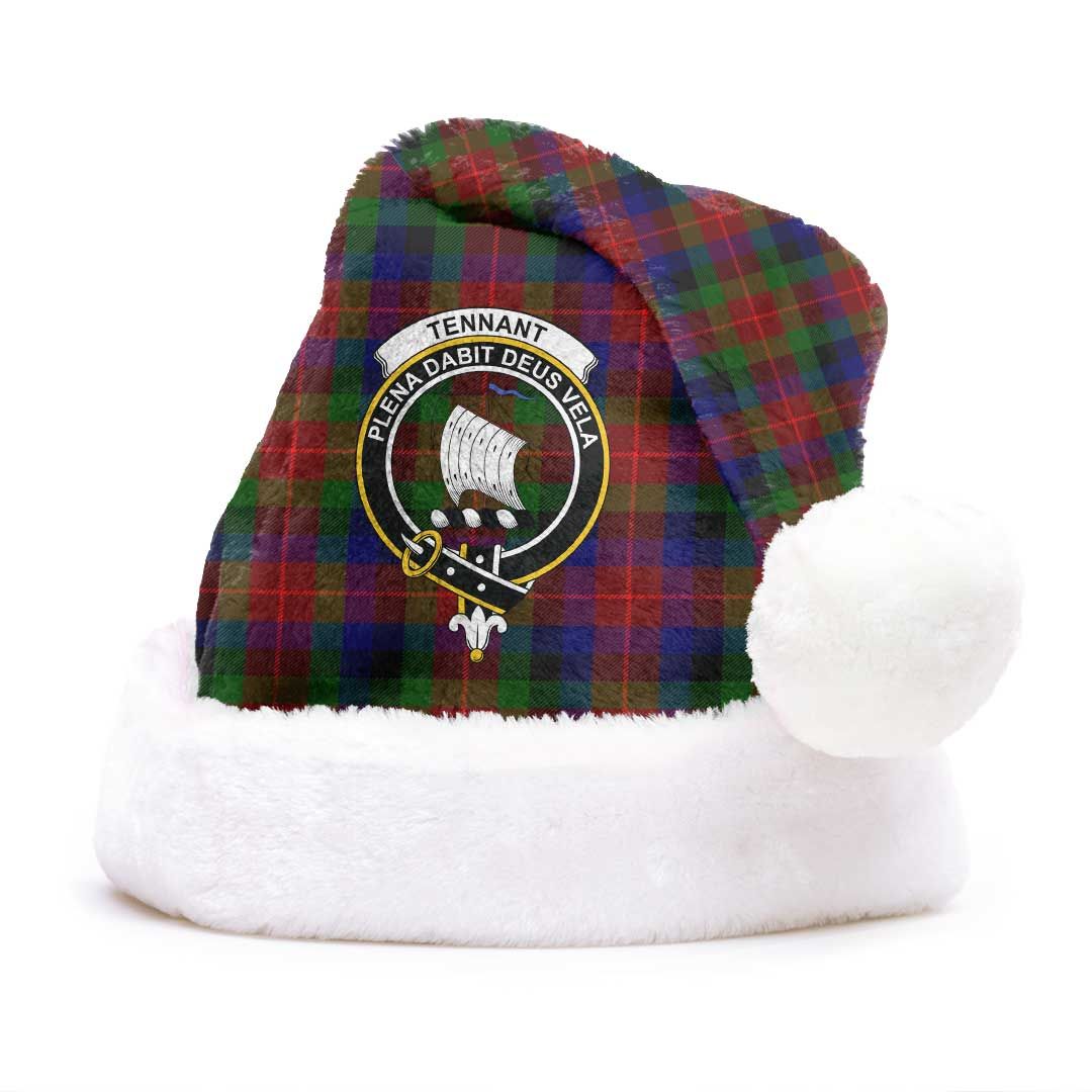 Tennant Clan Tartan Classic Crest Christmas Hat