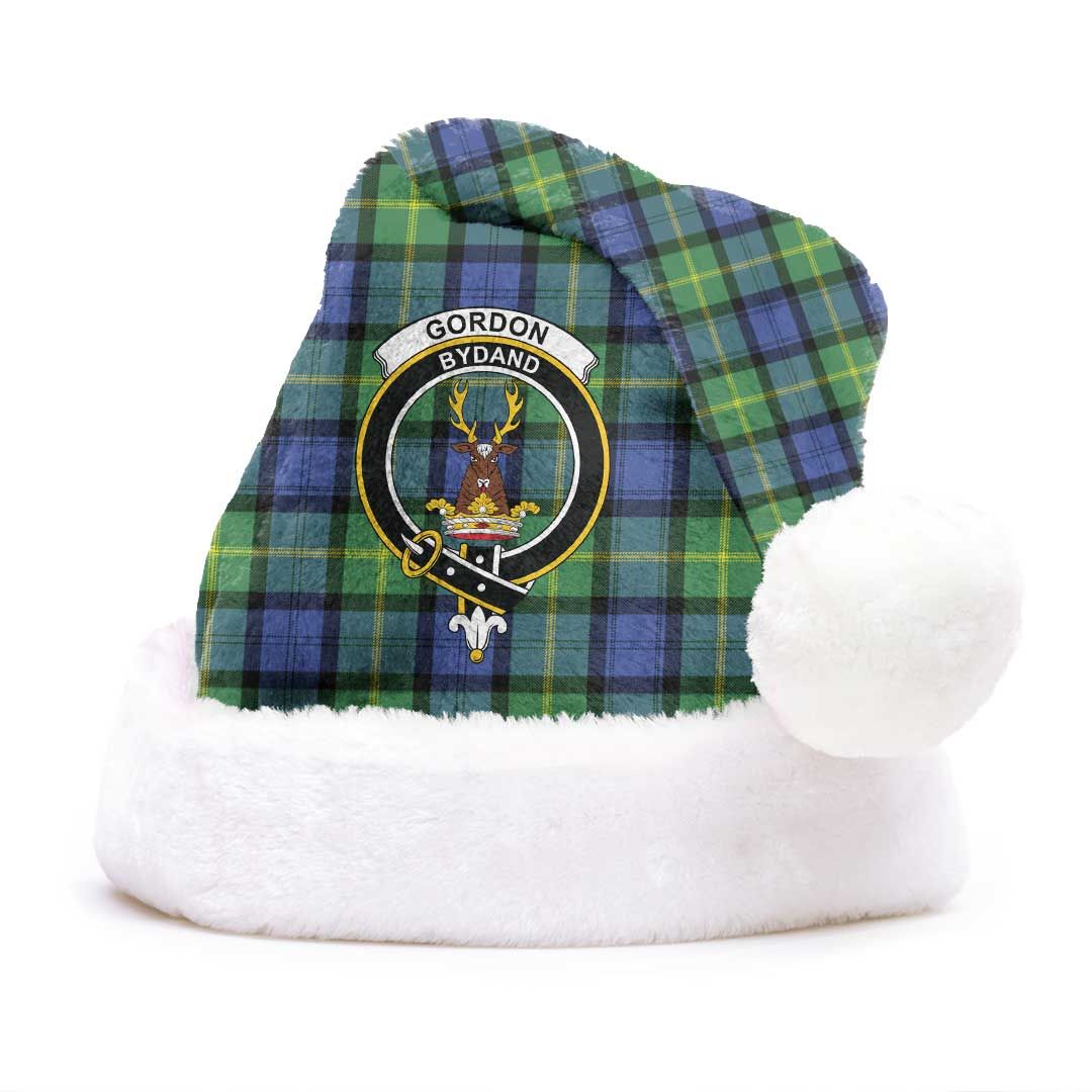 Gordon Old Ancient Clan Tartan Classic Crest Christmas Hat