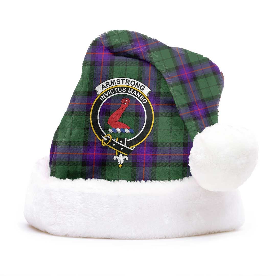 Armstrong Modern Clan Tartan Classic Crest Christmas Hat