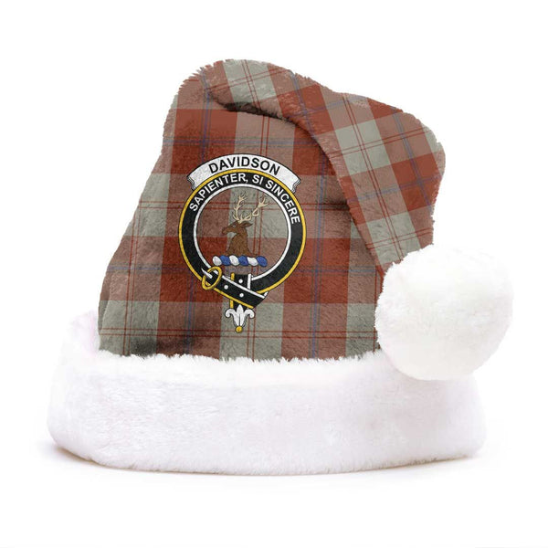 Davidson Dress Dancers Clan Tartan Classic Crest Christmas Hat