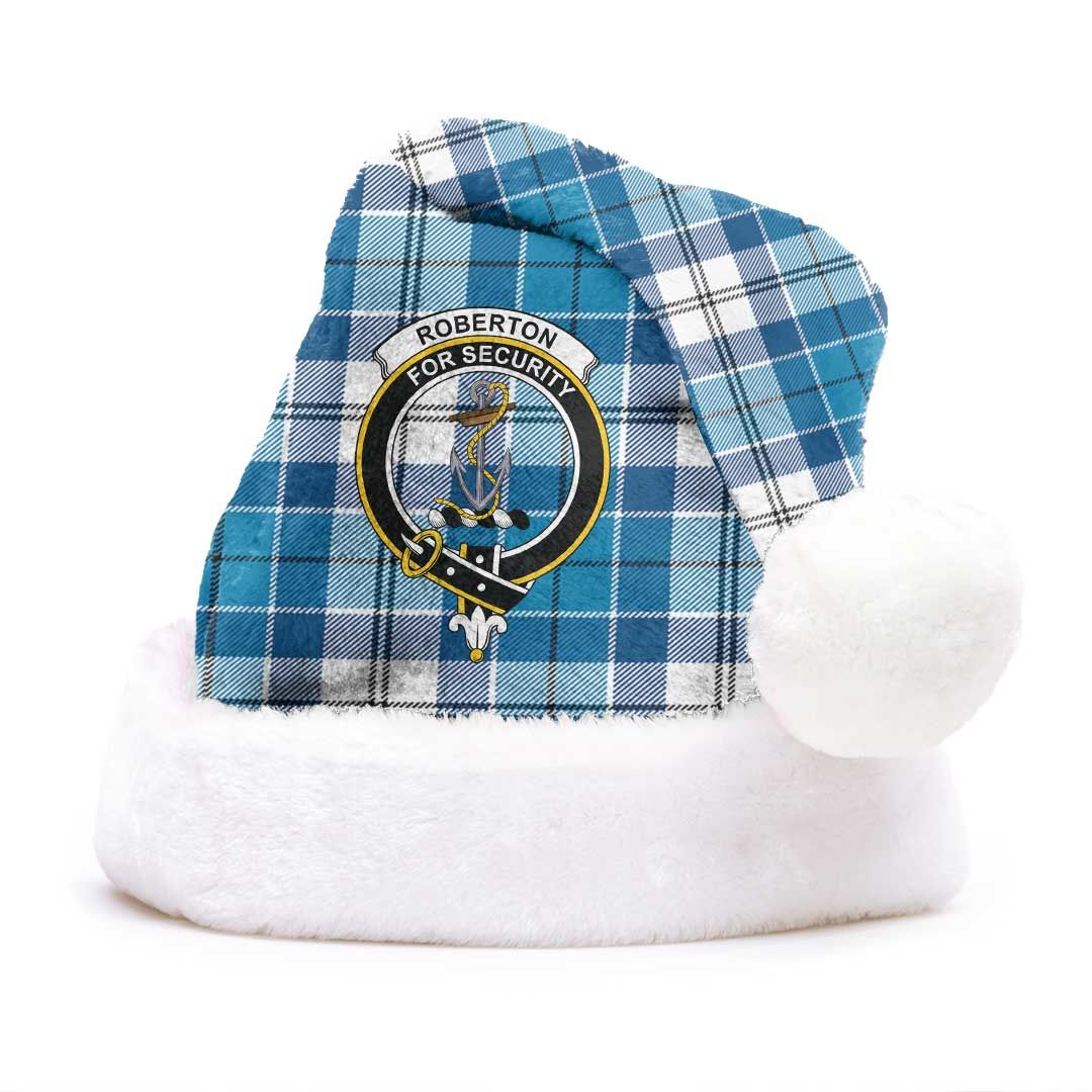 Roberton Clan Tartan Classic Crest Christmas Hat