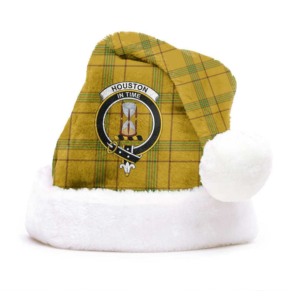 Houston Clan Tartan Classic Crest Christmas Hat