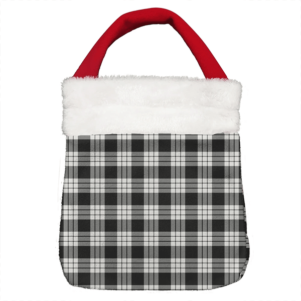 MacFarlane Black & White Ancient Tartan Classic Christmas Gift Bag