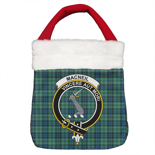 MacNeill of Colonsay Ancient Tartan Classic Crest Christmas Gift Bag