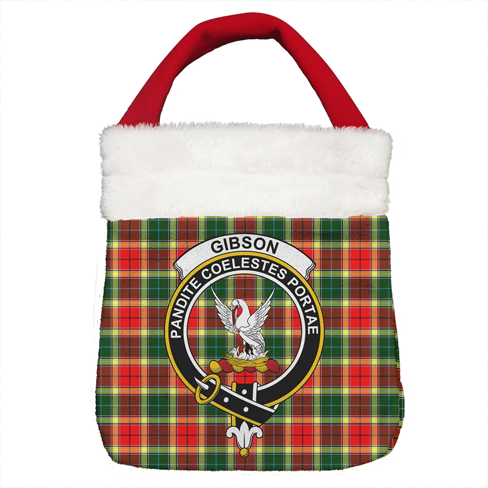 Gibbs Tartan Classic Crest Christmas Gift Bag