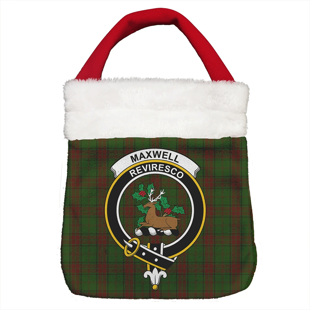 Maxwell Hunting Tartan Classic Crest Christmas Gift Bag