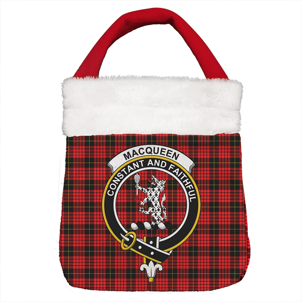 MacQueen Modern Tartan Classic Crest Christmas Gift Bag