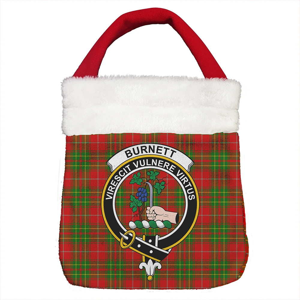 Burnett Ancient Tartan Classic Crest Christmas Gift Bag