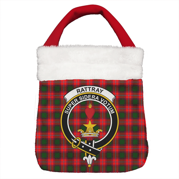 Rattray Modern Tartan Classic Crest Christmas Gift Bag