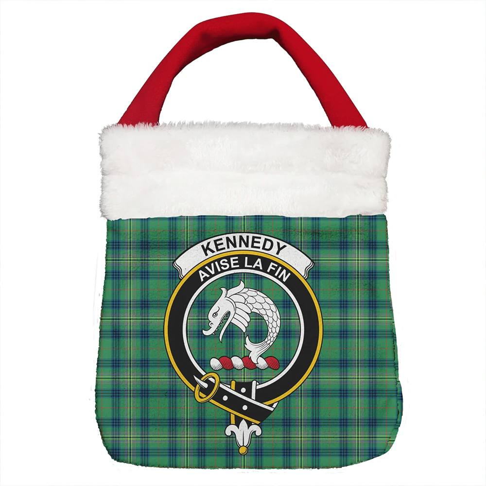 Kennedy Ancient Tartan Classic Crest Christmas Gift Bag