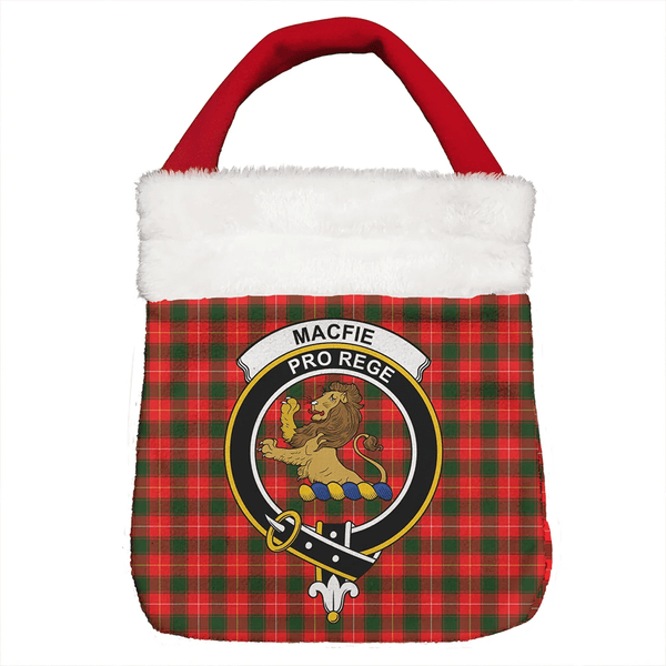 MacFie Tartan Classic Crest Christmas Gift Bag