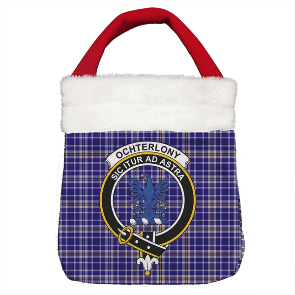 Ochterlony Tartan Classic Crest Christmas Gift Bag