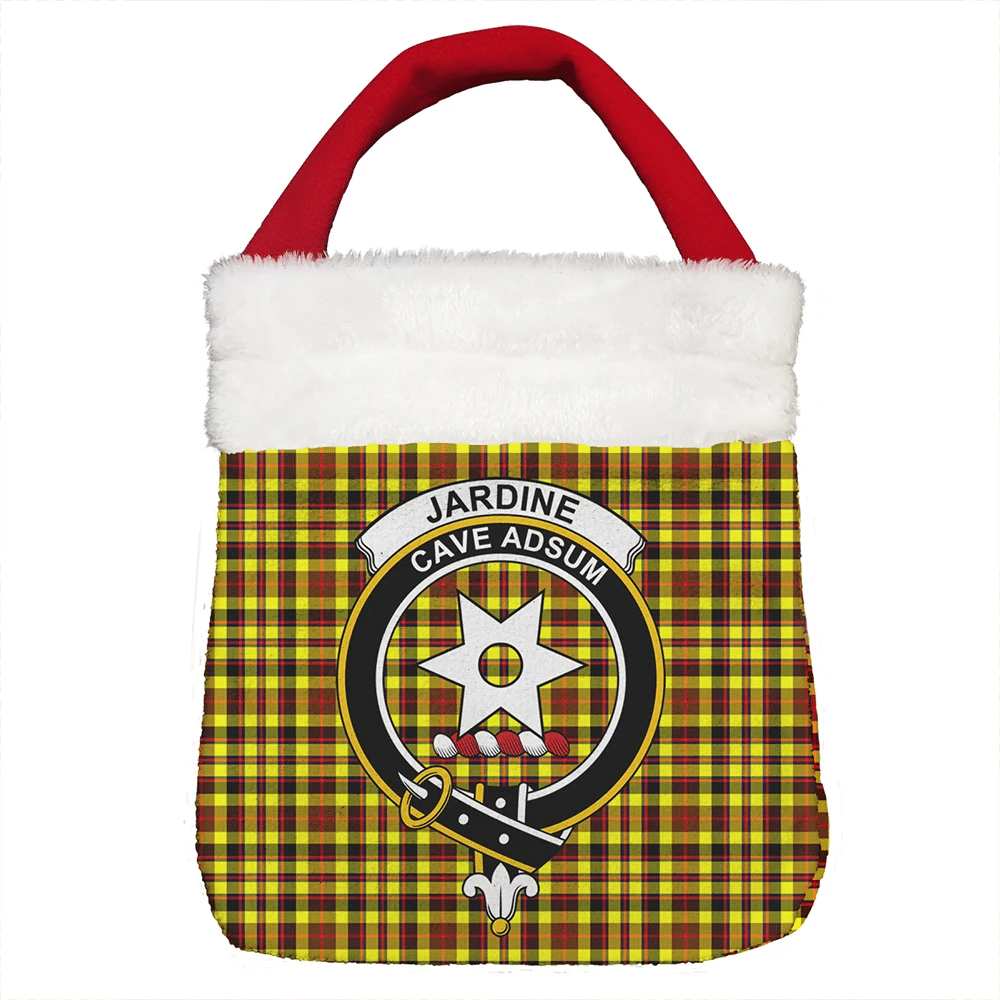 Jardine Tartan Classic Crest Christmas Gift Bag