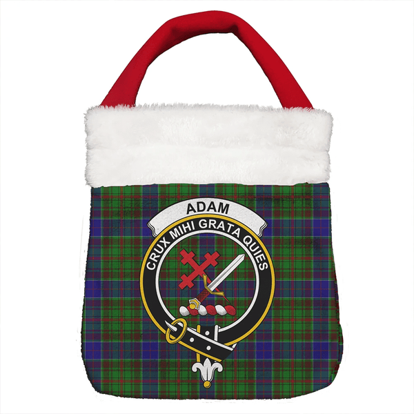 Adam Tartan Classic Crest Christmas Gift Bag