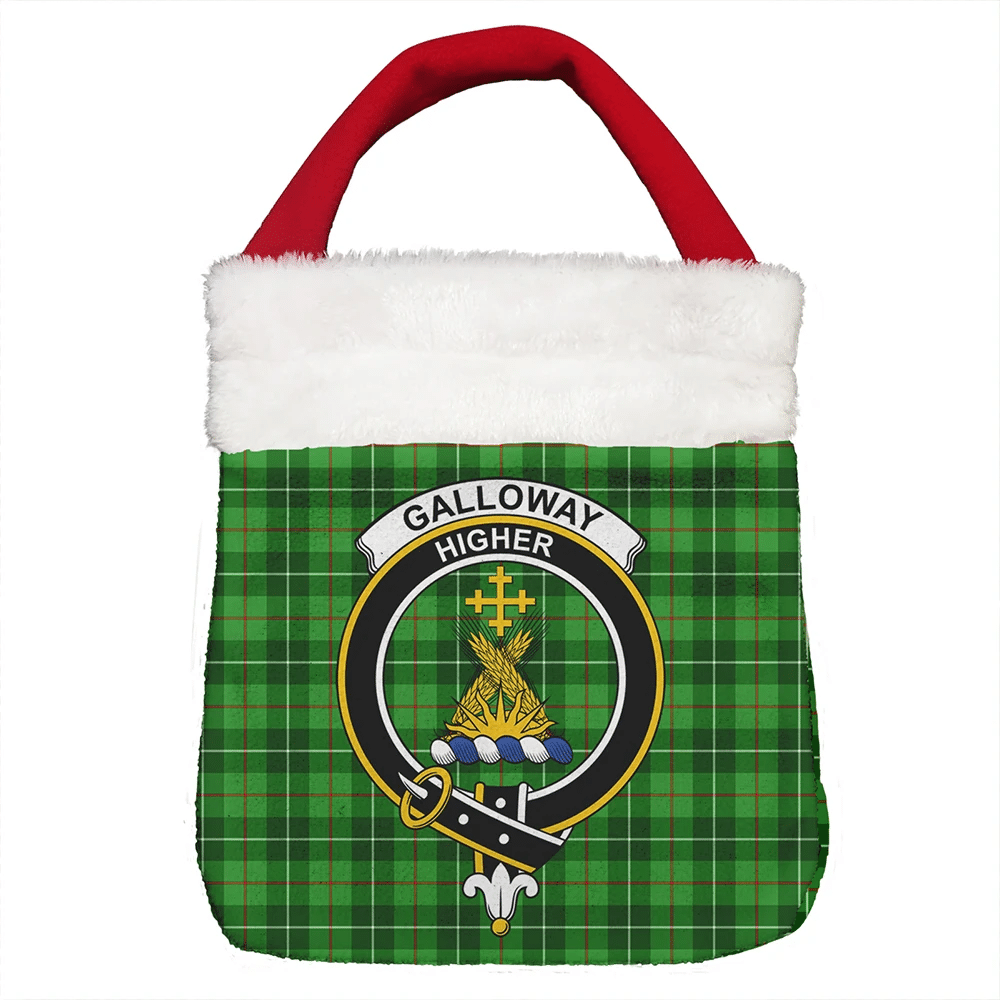 Galloway District Tartan Classic Crest Christmas Gift Bag