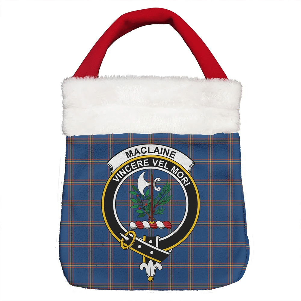 MacLaine of Loch Buie Hunting Ancient Tartan Classic Crest Christmas Gift Bag