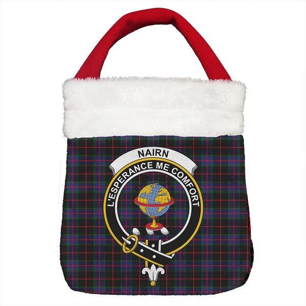 Nairn Tartan Classic Crest Christmas Gift Bag