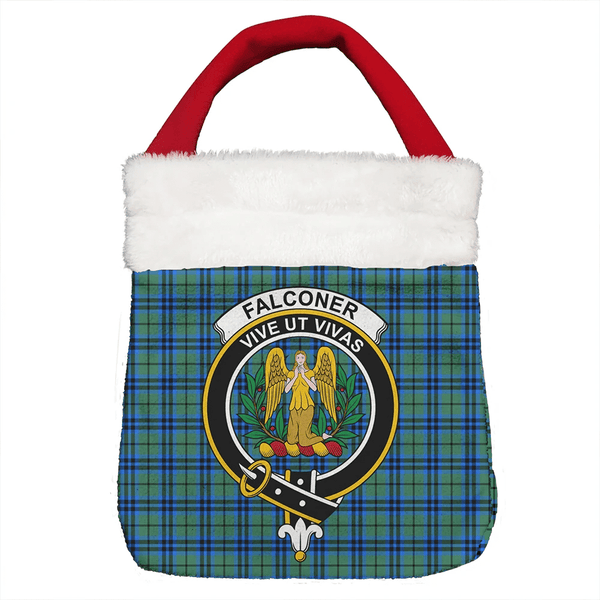 Falconer Tartan Classic Crest Christmas Gift Bag