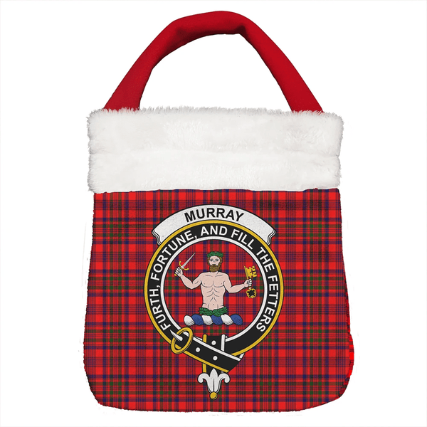 Murray of Tulloch Modern Tartan Classic Crest Christmas Gift Bag