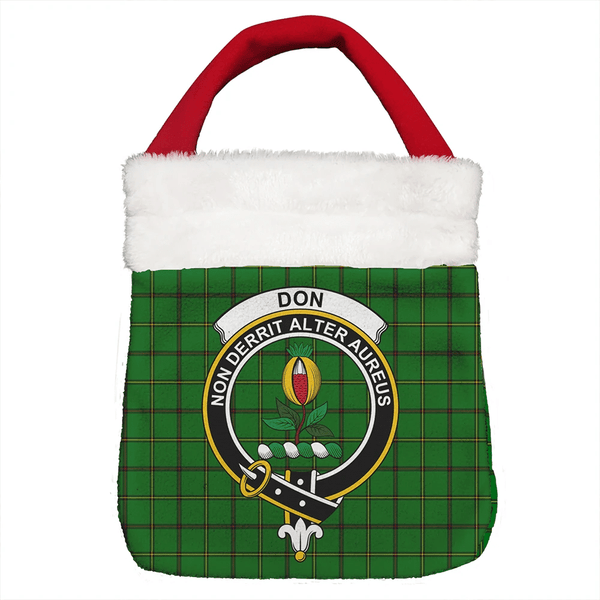 Don (Tribe-of-Mar) Tartan Classic Crest Christmas Gift Bag