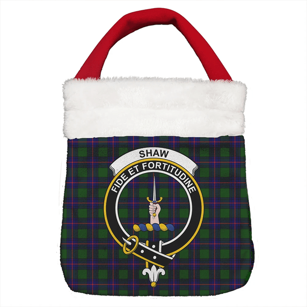 Shaw Modern Tartan Classic Crest Christmas Gift Bag