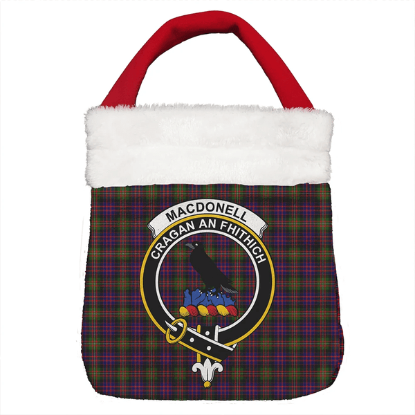 MacDonnell of Glengarry Modern Tartan Classic Crest Christmas Gift Bag