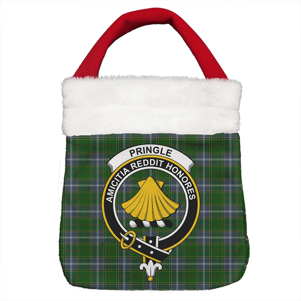 Pringle Tartan Classic Crest Christmas Gift Bag