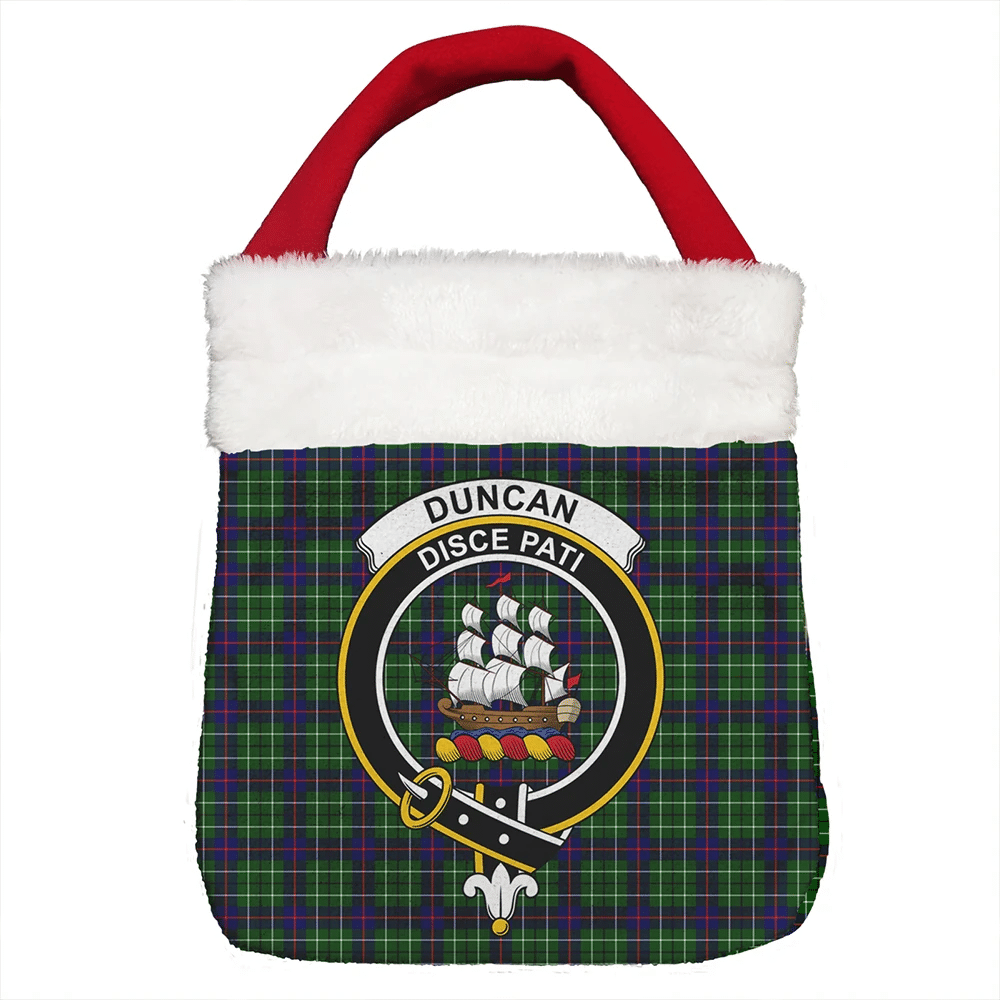 Duncan Modern Tartan Classic Crest Christmas Gift Bag