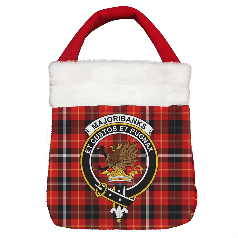 Marjoribanks Tartan Classic Crest Christmas Gift Bag