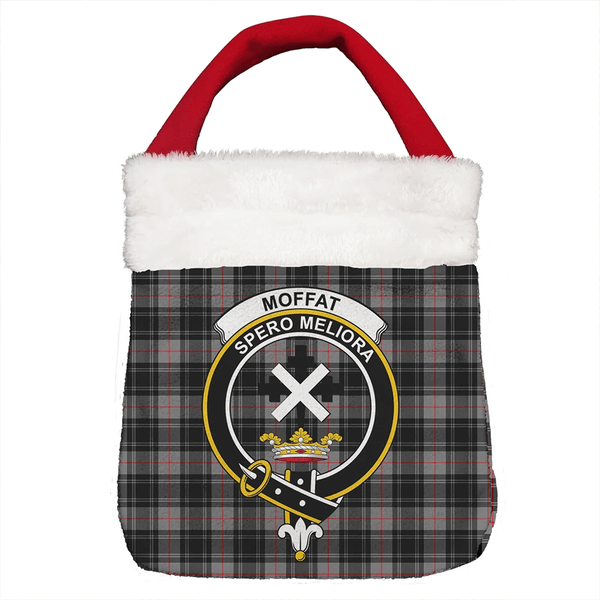 Moffat Modern Tartan Classic Crest Christmas Gift Bag