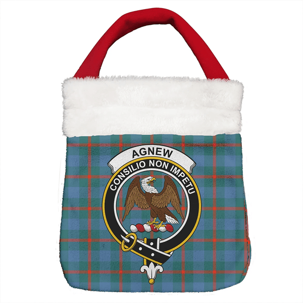 Agnew Ancient Tartan Classic Crest Christmas Gift Bag