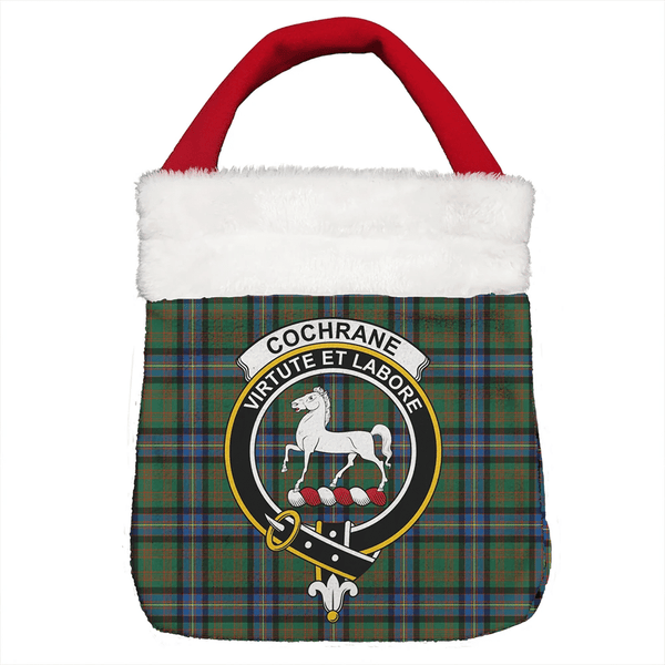 Cochrane Ancient Tartan Classic Crest Christmas Gift Bag