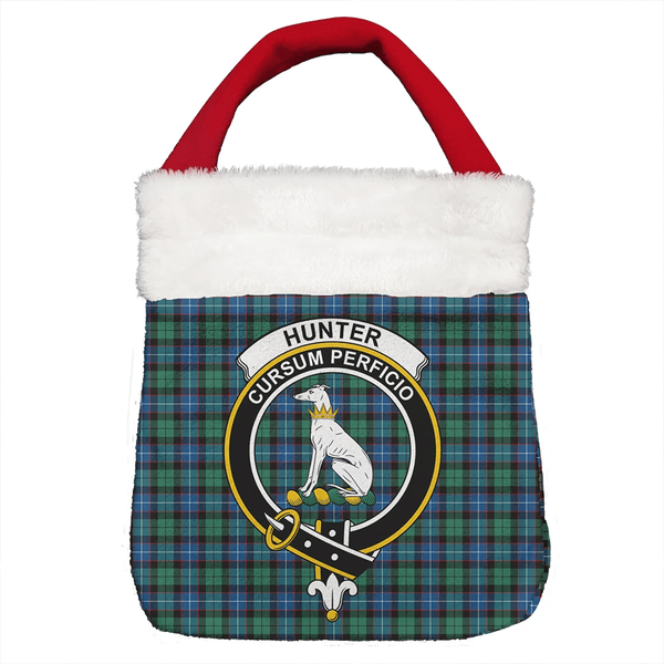 Hunter Ancient Tartan Classic Crest Christmas Gift Bag