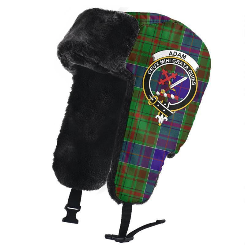 Adam Tartan Classic Crest Trapper Hat